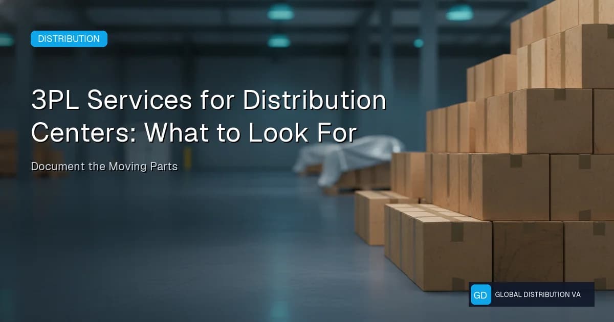 Article graphic about 3pl and third-party logistics workflow controls