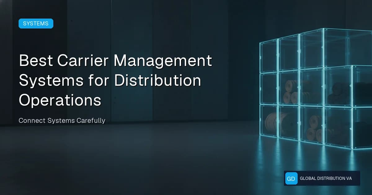 Article graphic about carrier management workflow controls