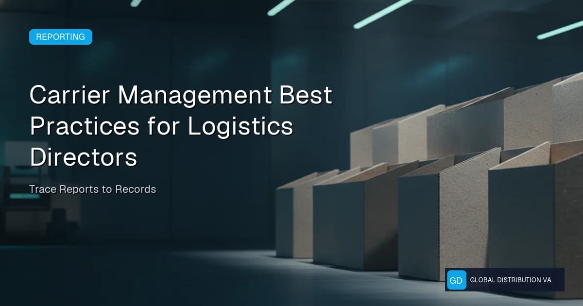Article graphic about carrier management workflow controls