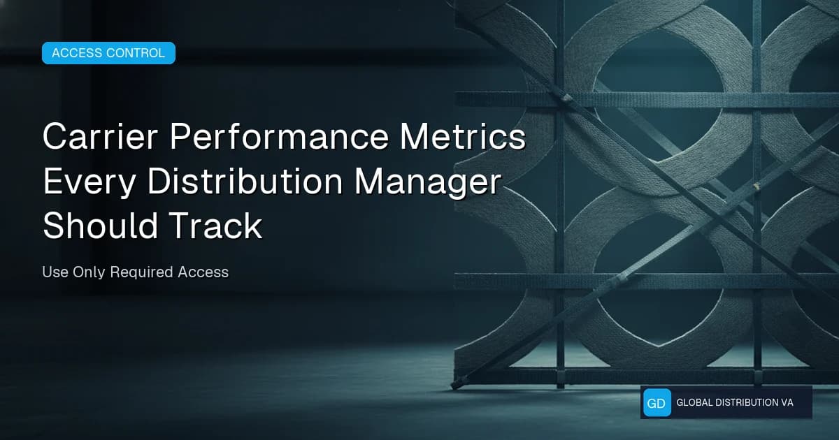 Carrier performance records prepared for distribution review