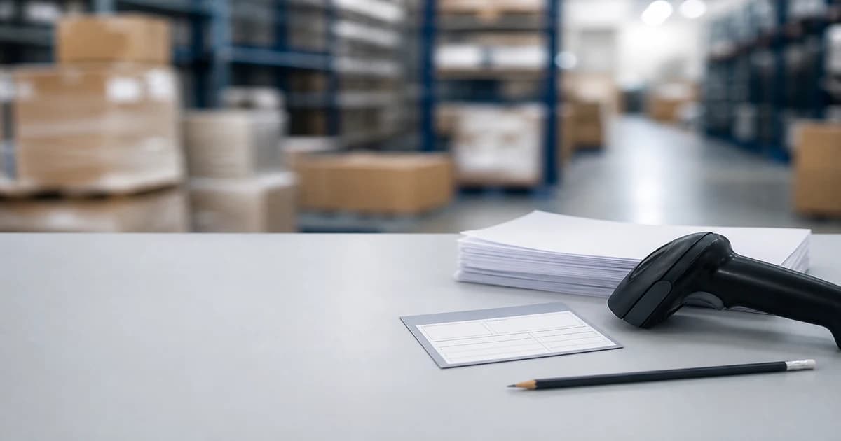 Editorial distribution operations scene for customer master order terms check