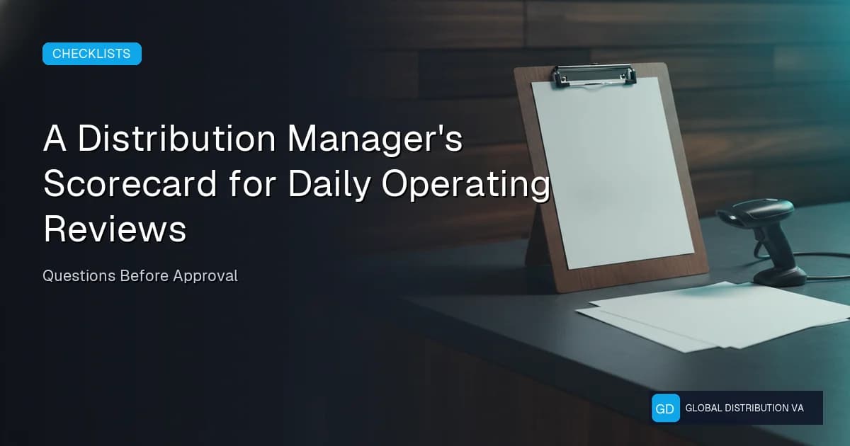 Article graphic about b2b distribution operations workflow controls