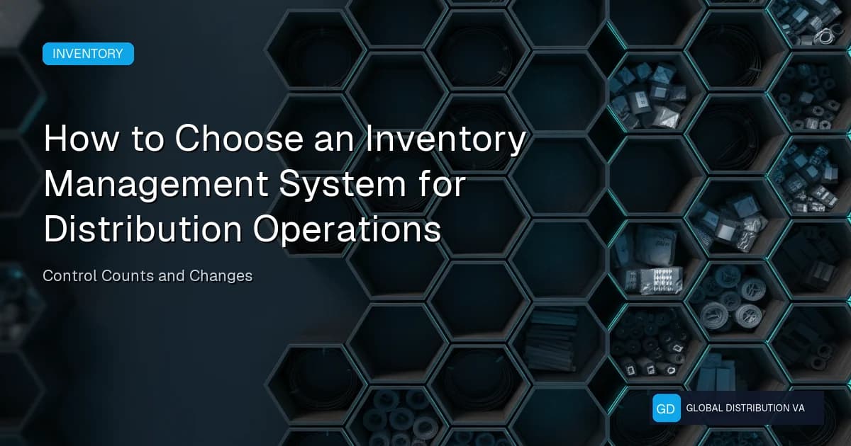 Article graphic about inventory management systems workflow controls