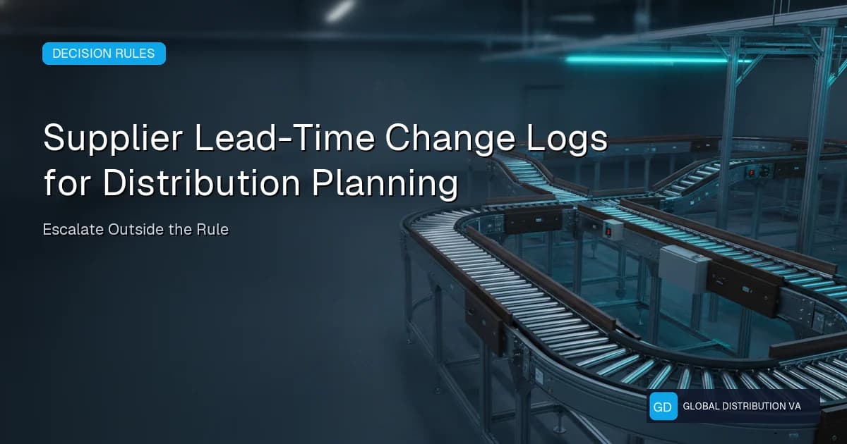Article graphic about supplier coordination workflow controls