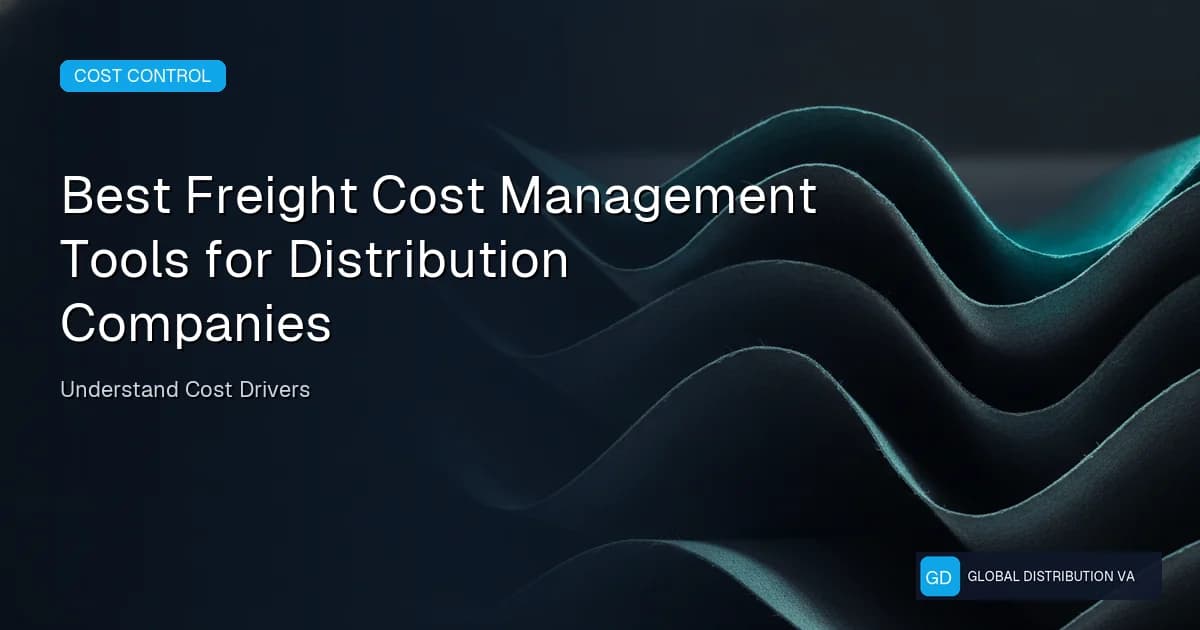 Article graphic about freight cost reduction workflow controls