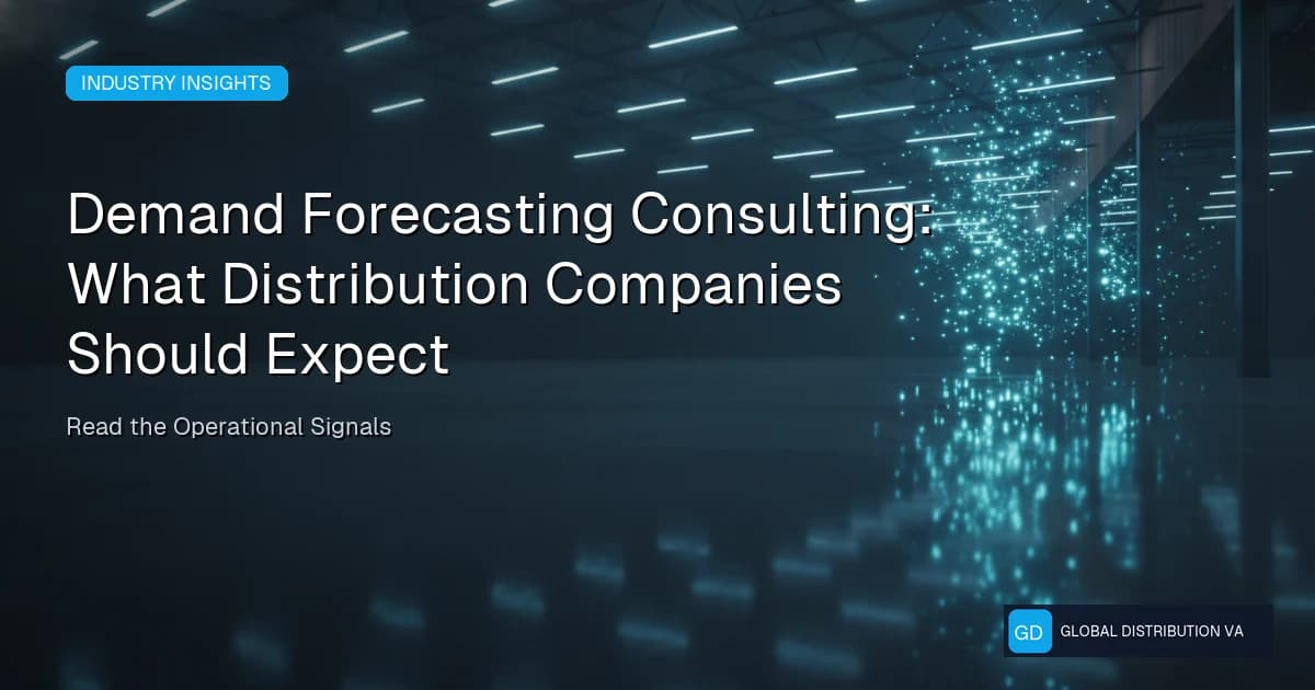 Article graphic about demand forecasting and planning workflow controls