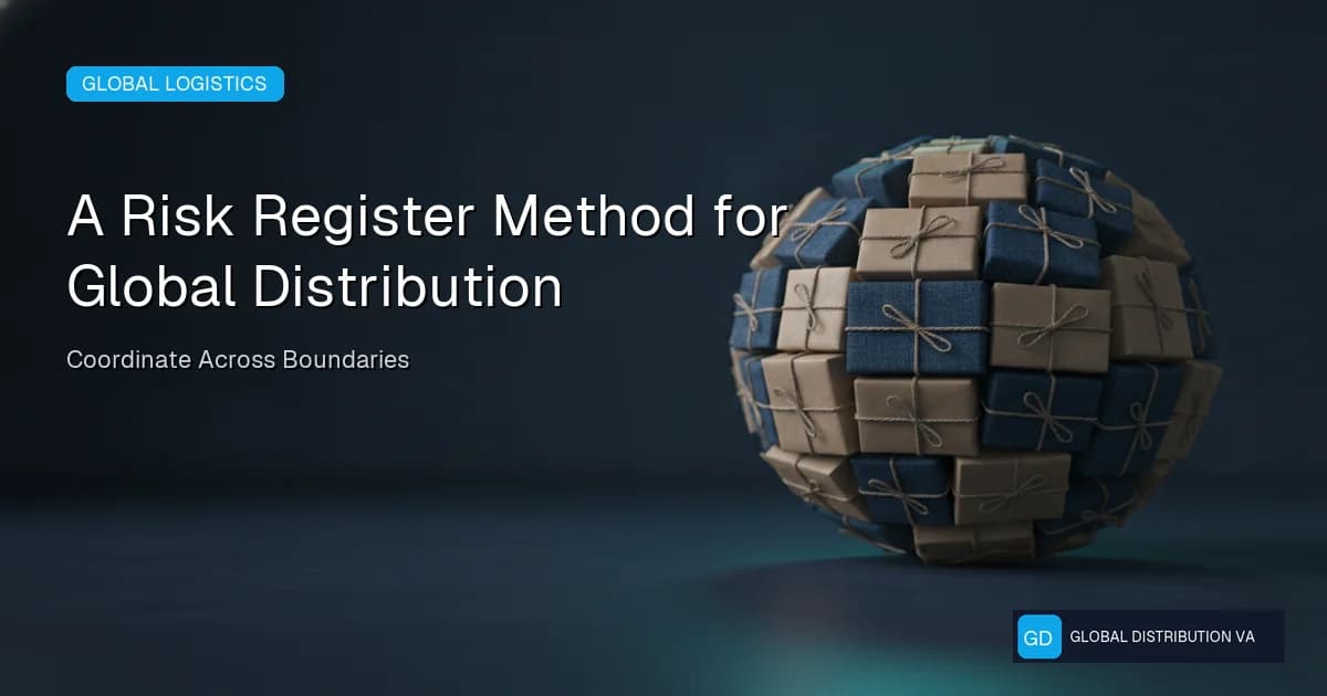 Article graphic about global supply chain workflow controls
