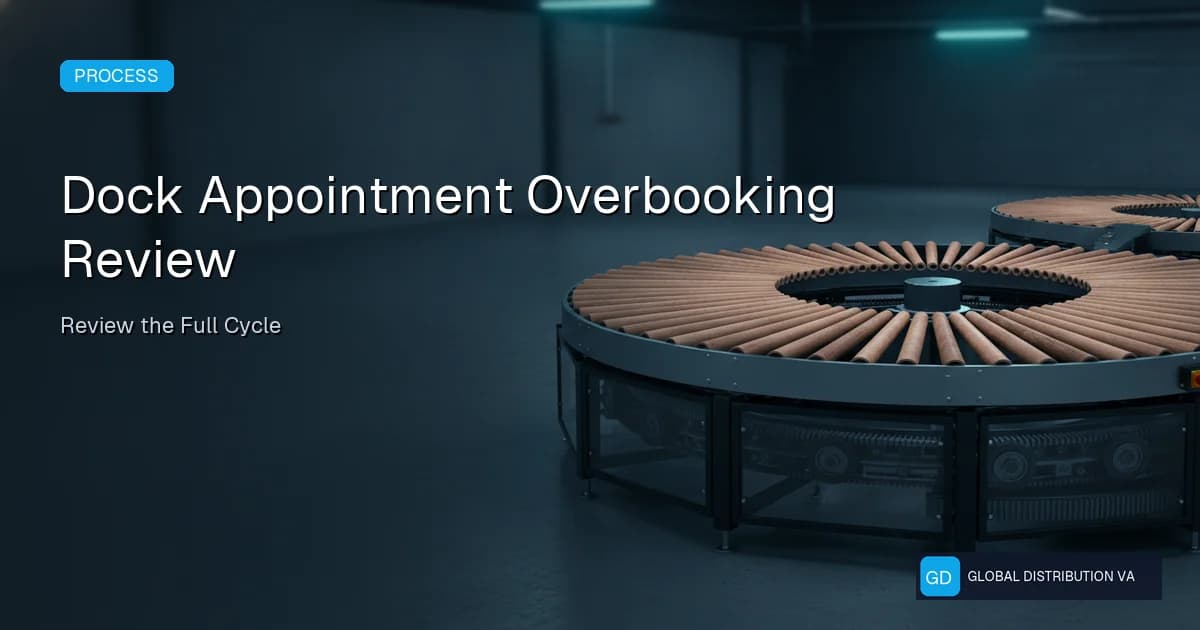 Operational record illustration for Dock Appointment Overbooking Review