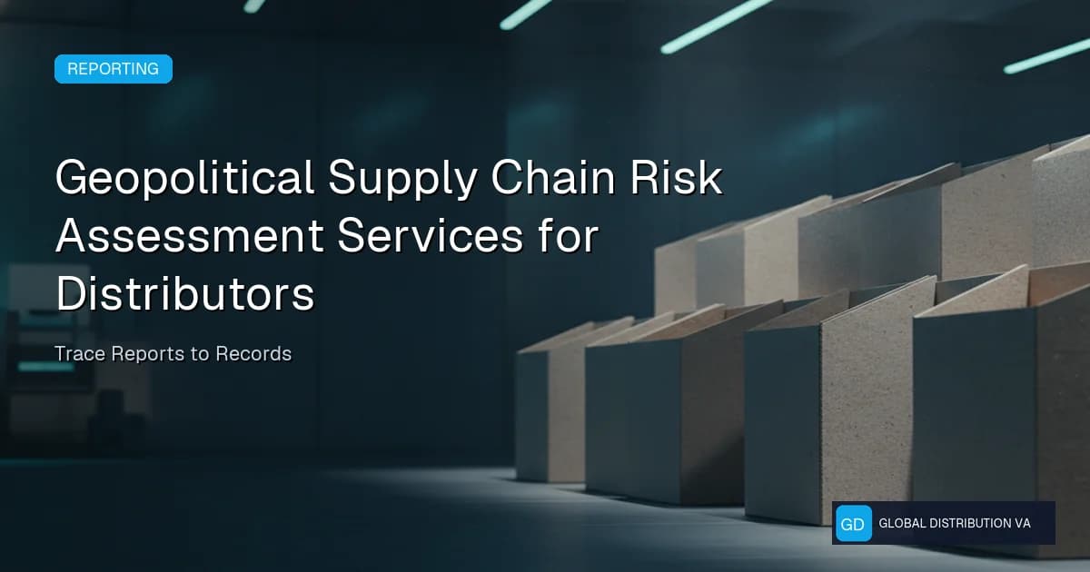Article graphic about global supply chain workflow controls