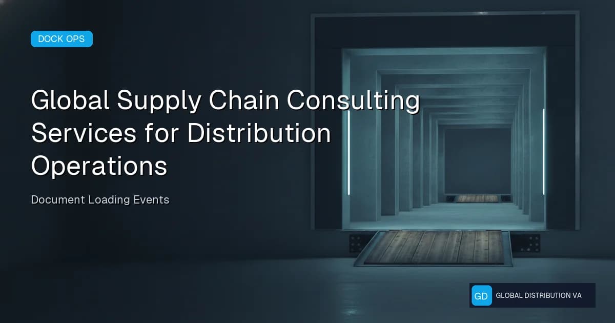 Article graphic about global supply chain workflow controls