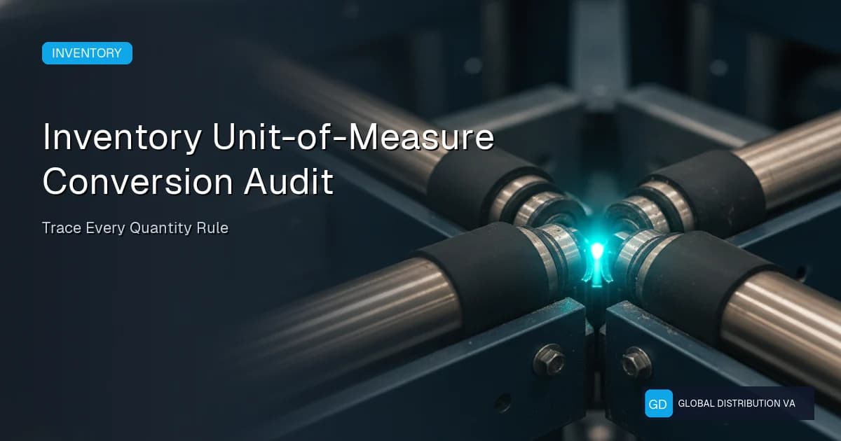 Inventory unit-of-measure conversion audit