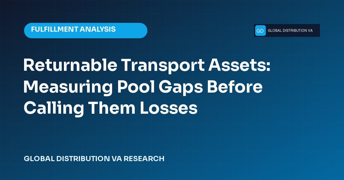 Returnable Transport Assets: Measuring Pool Gaps Before Calling Them Losses research title card